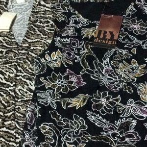 2/ $18 Sleeveless Blouse Large